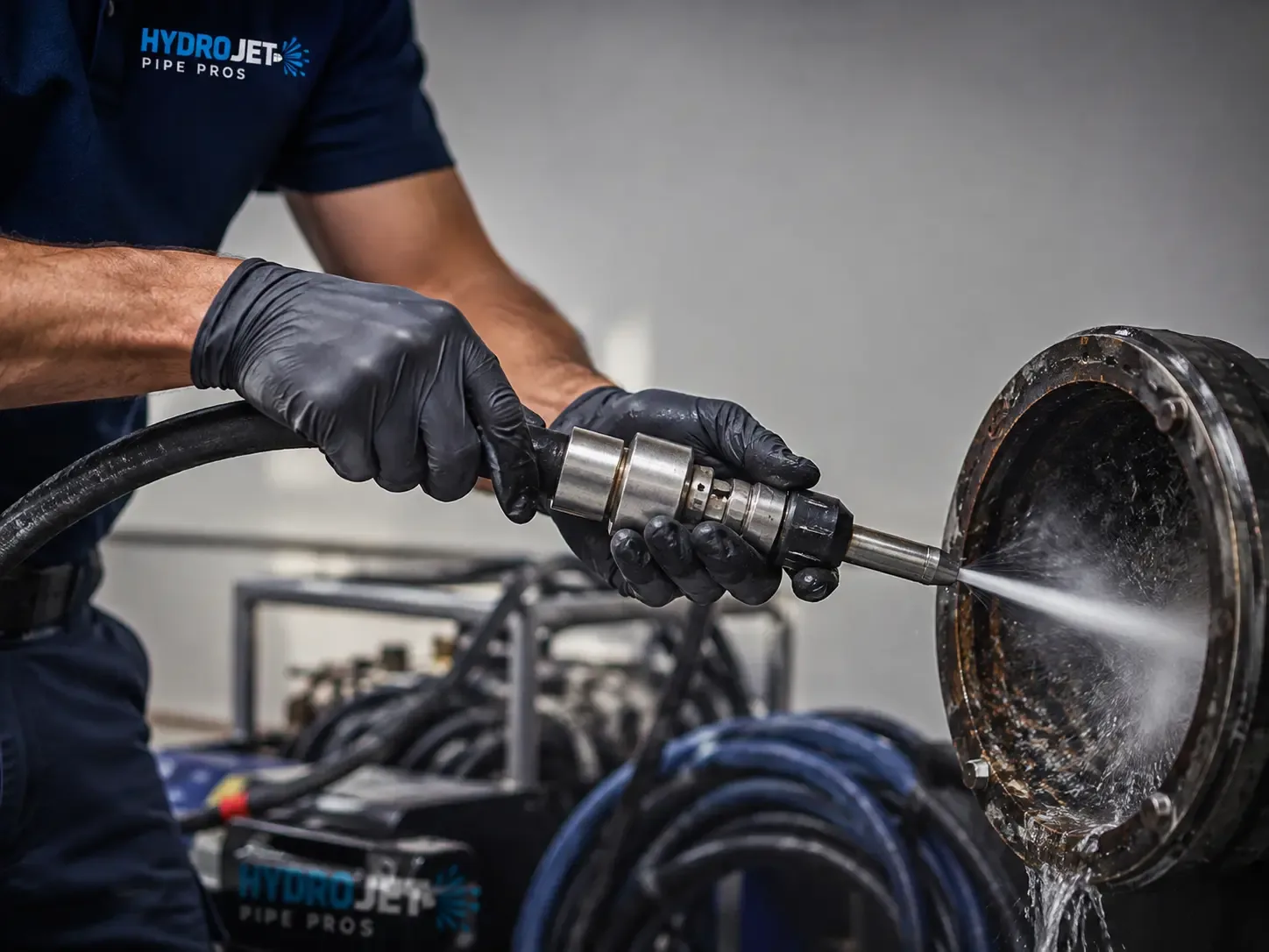 Hydro Jet Pipe Descaling in Allyn, WA